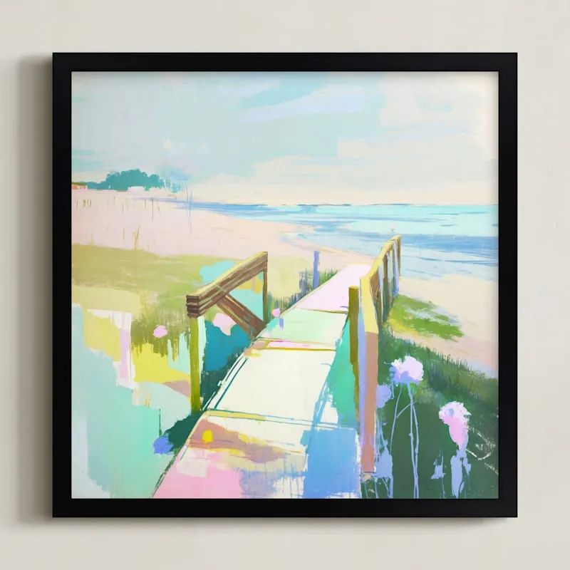 Barefoot Blue-Jean Day Limited Edition Fine Art Print