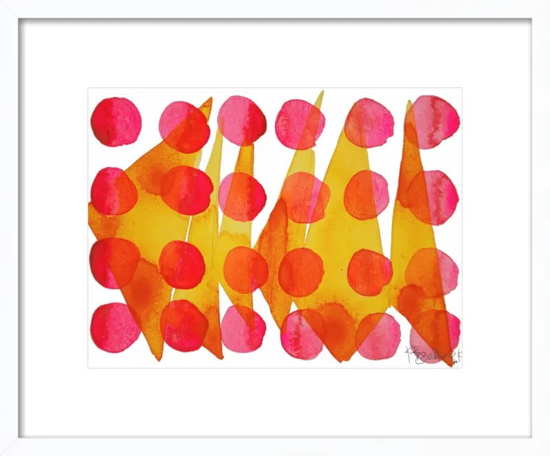 Polkadot Pattern by Kate Roebuck for Artfully Walls
