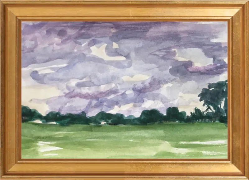 Summer Sky, Late by Megan Williamson for Artfully Walls