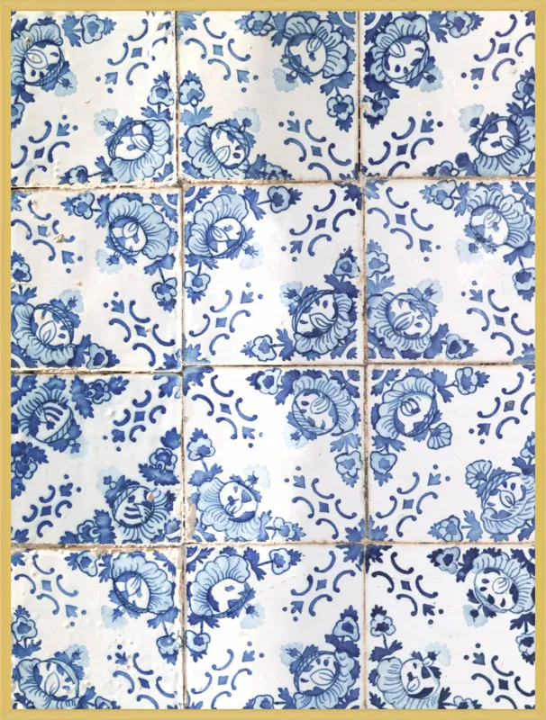 Azulejos by Ingrid Beddoes for Artfully Walls