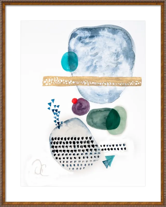 Under the sea by Victoria Gonzalez for Artfully Walls