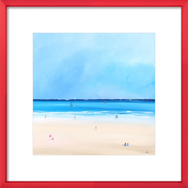 Smooth Ocean Sale by Caroline Chriss  for Artfully Walls
