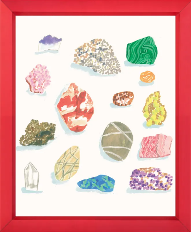 Gems by Danielle Kroll for Artfully Walls