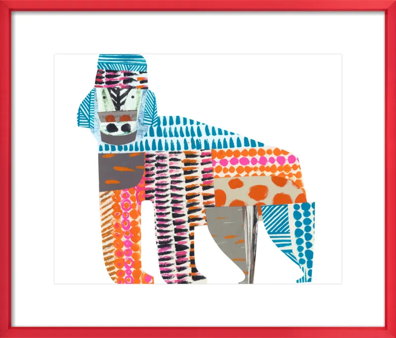 gorilla by Clare Youngs for Artfully Walls