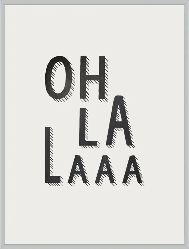 Oh la la by Lonneke de Roos - Kind of Style for Artfully Walls