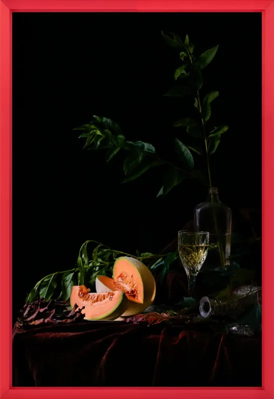 Cantaloupe by Dustin Halleck for Artfully Walls