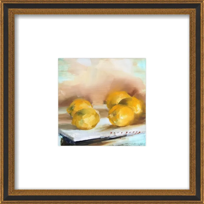 "Lemons" by Georgesse Gomez for Artfully Walls
