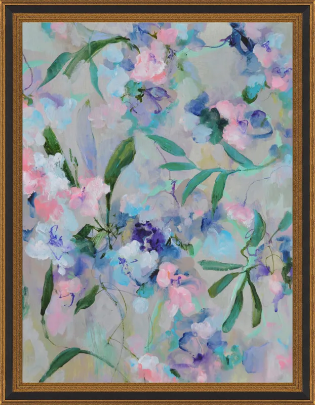 Arrangement in Blue and Lilac by Sonal Nathwani for Artfully Walls