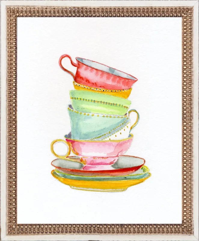 Teacups by Miri Eshet for Artfully Walls