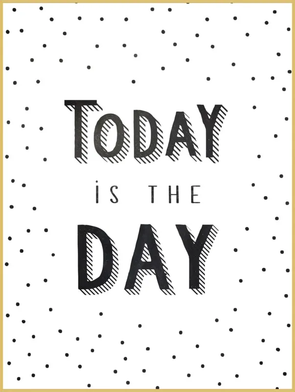 Today is the day by Lonneke de Roos - Kind of Style for Artfully Walls