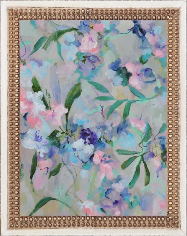 Arrangement in Blue and Lilac by Sonal Nathwani for Artfully Walls