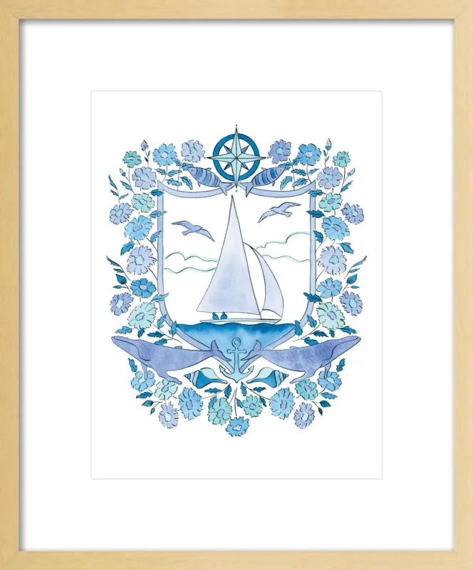 Setting Sail by Rachel Rogers for Artfully Walls