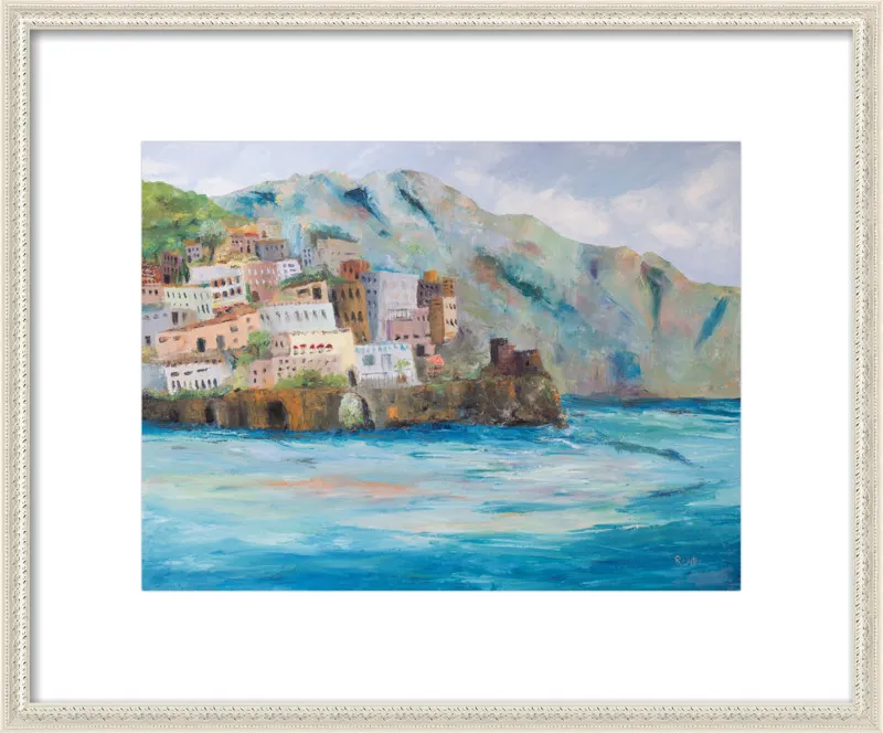 Amalfi Coast by Renee A Ortiz for Artfully Walls