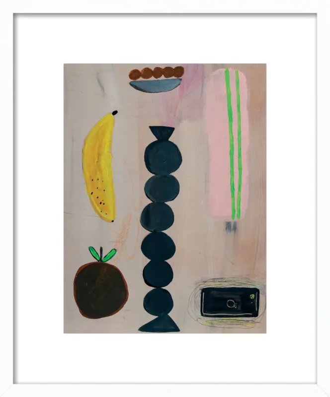 Still life with a phone vibration by Agata Królak for Artfully Walls