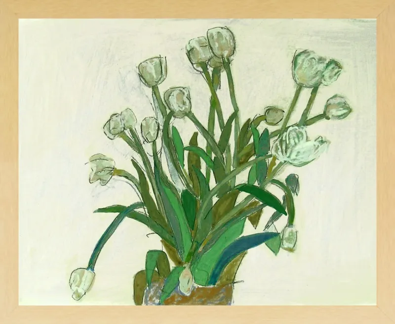viridiflora tulip by Liz Innvar for Artfully Walls