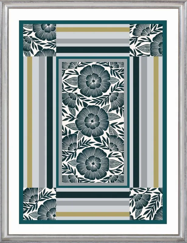 Botanical Frame 1 by Katharine Watson for Artfully Walls