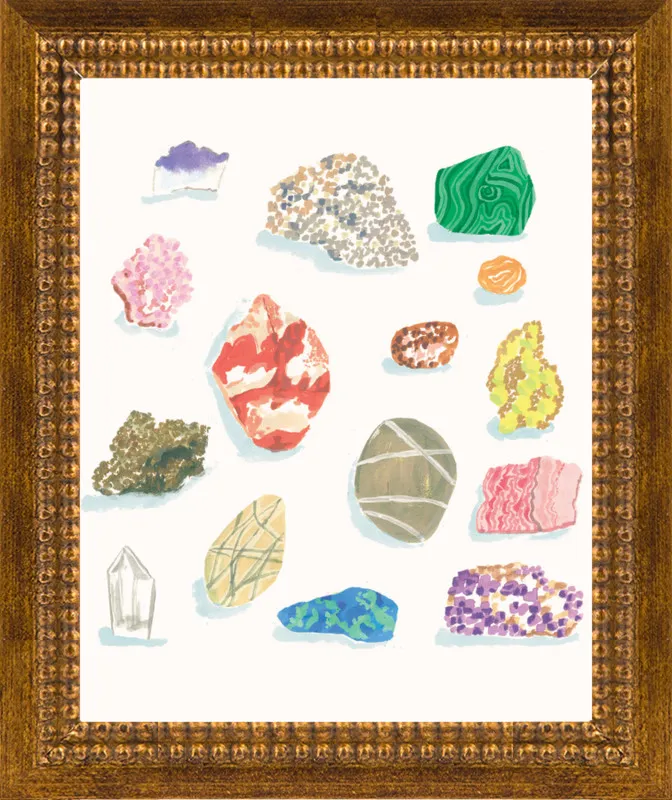 Gems by Danielle Kroll for Artfully Walls