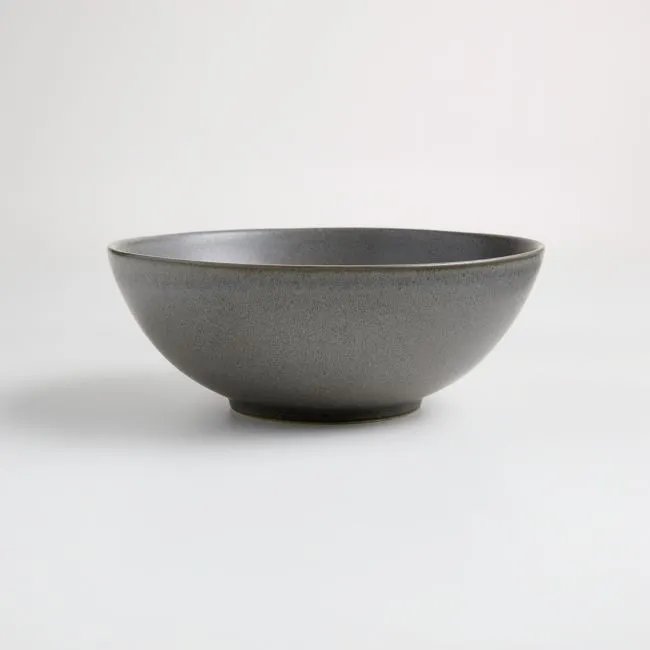 Craft Charcoal Grey Stoneware Cereal Bowl