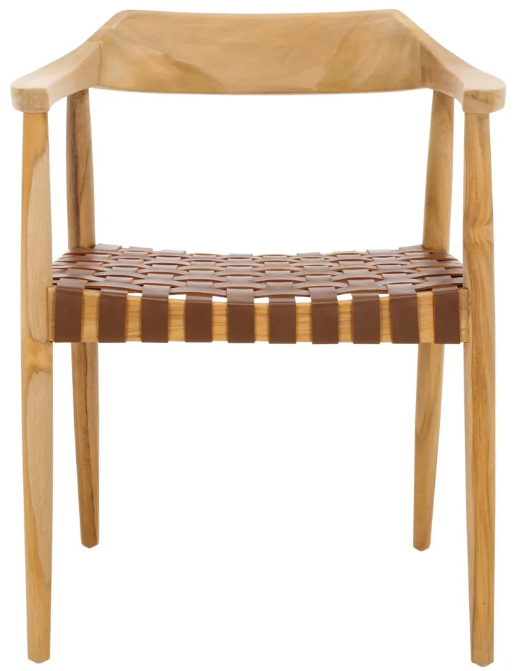 Amycus Accent Chair - Light Honey / Natural Teak