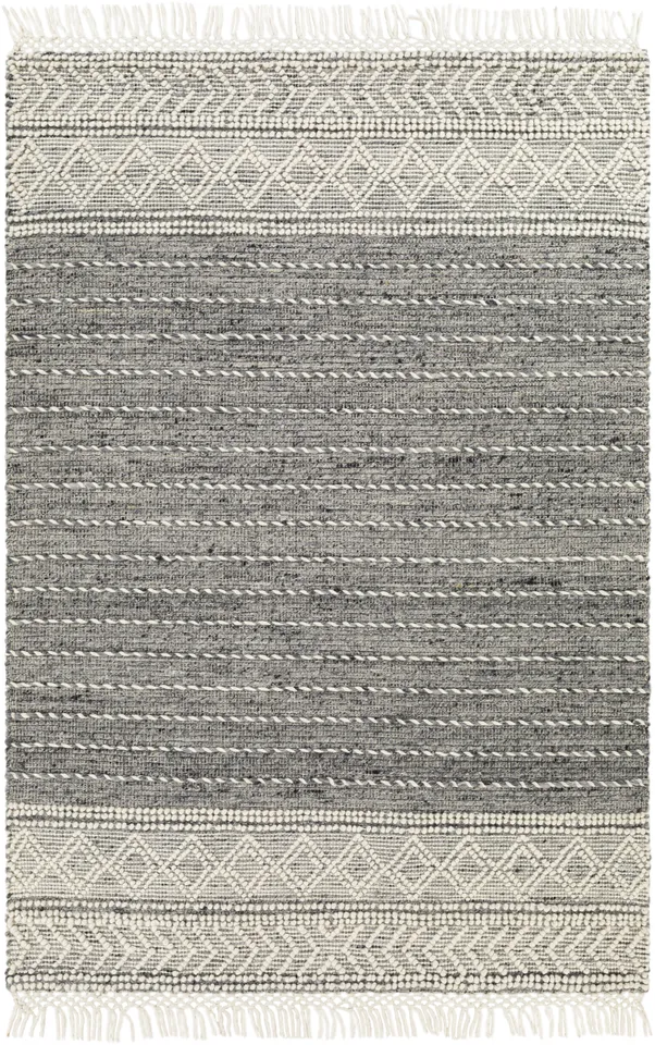 Lucia Beige Indoor 27" x 45" Handmade Rug