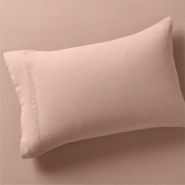 Supersoft Violet Rose 100% Organic Cotton Gauze Kids Pillowcase