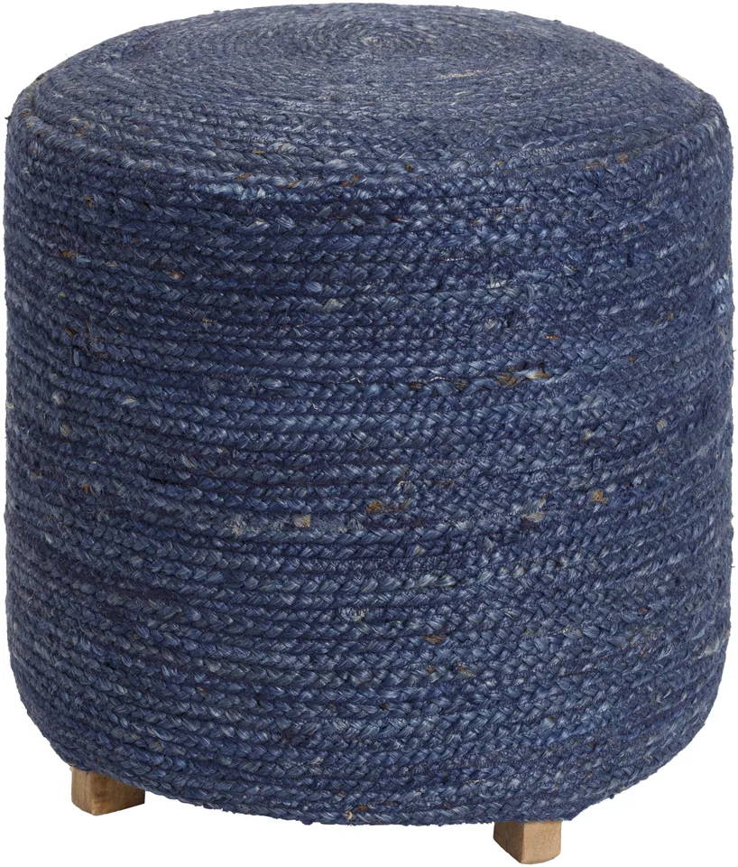 Tropics Jute 18"H x 18"W x 18"D Ottoman