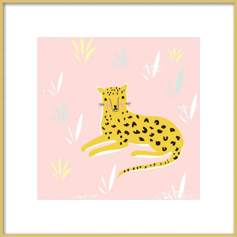 Little Amur Leopard by Lizzie Mackay for Artfully Walls