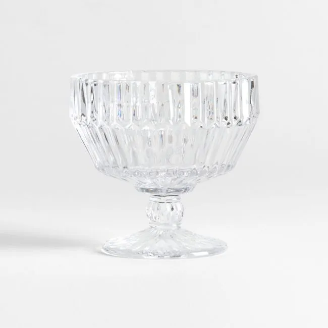 Archie 10-oz. Glass Footed Bowl