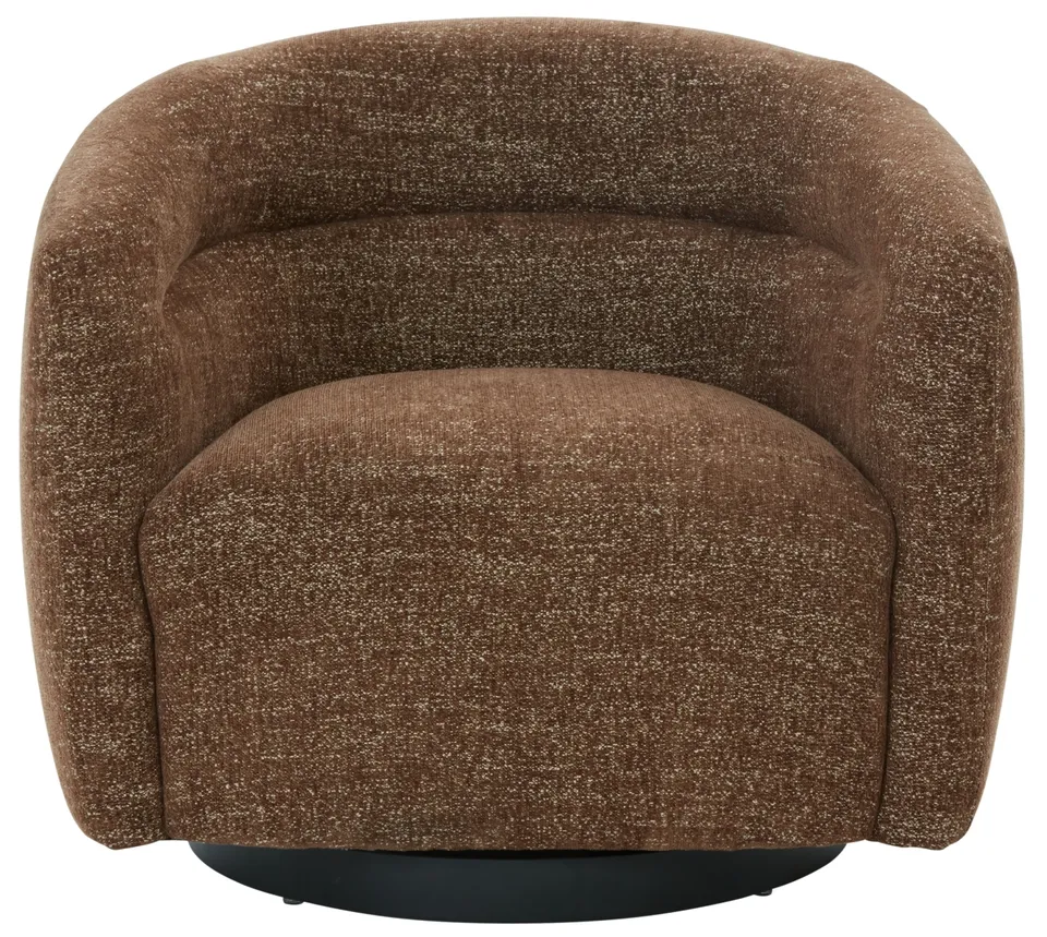 Kellybryn Swivel Chair - Dark Brown