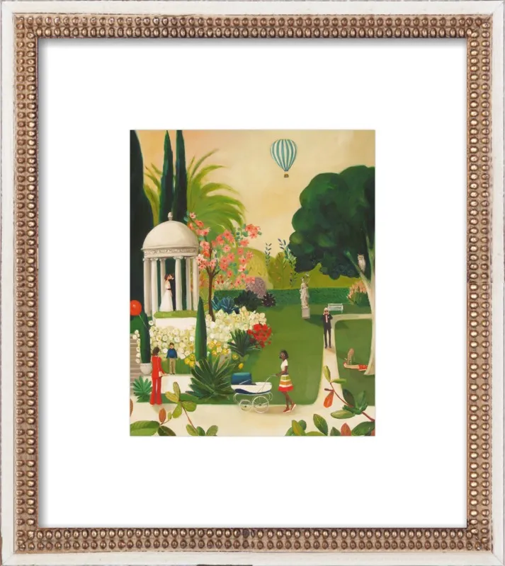 A Fainting in the Botanical Gardens by Janet Hill for Artfully Walls
