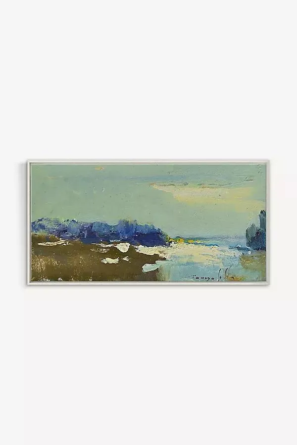 River in Contour Wall Art