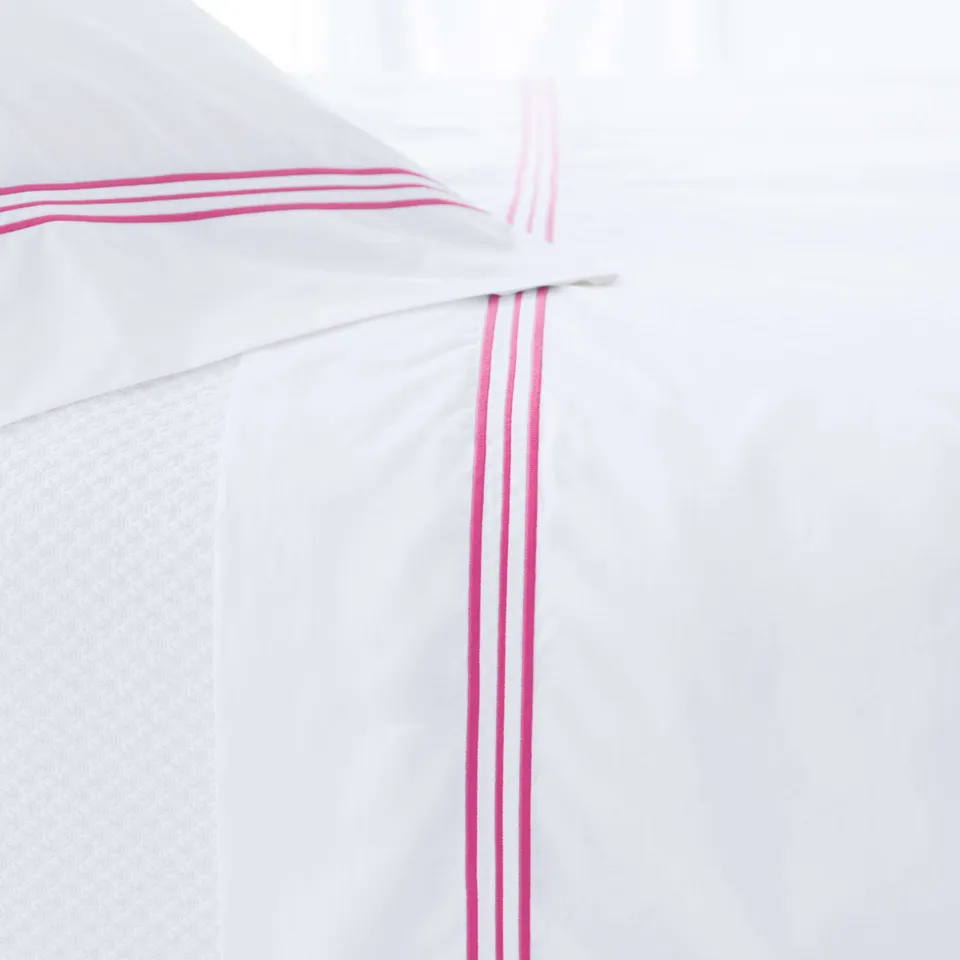 Trio Fuchsia Flat Sheet