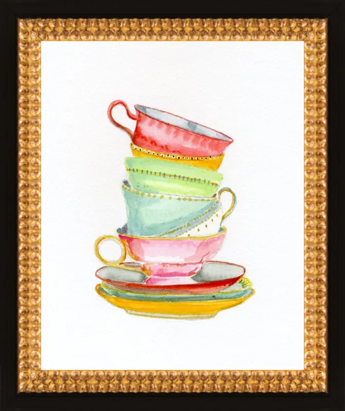 Teacups by Miri Eshet for Artfully Walls