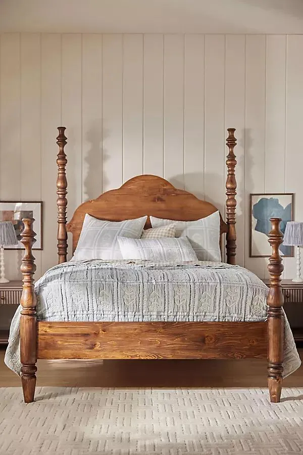 Spindle Four-Poster Bed
