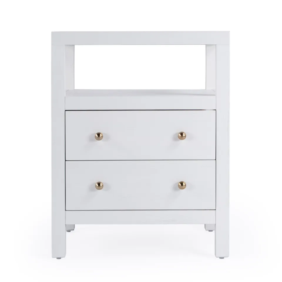 Nora White Nightstand