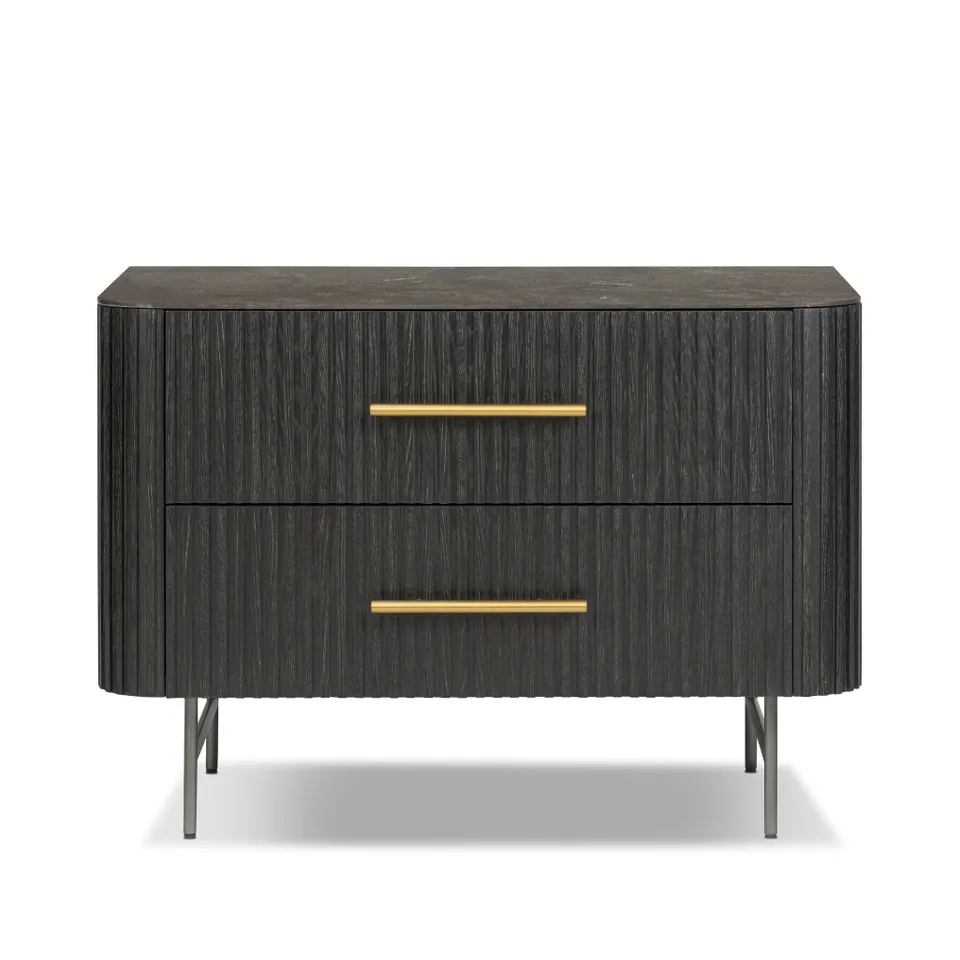 Fletcher Large Nightstand - Bluestone