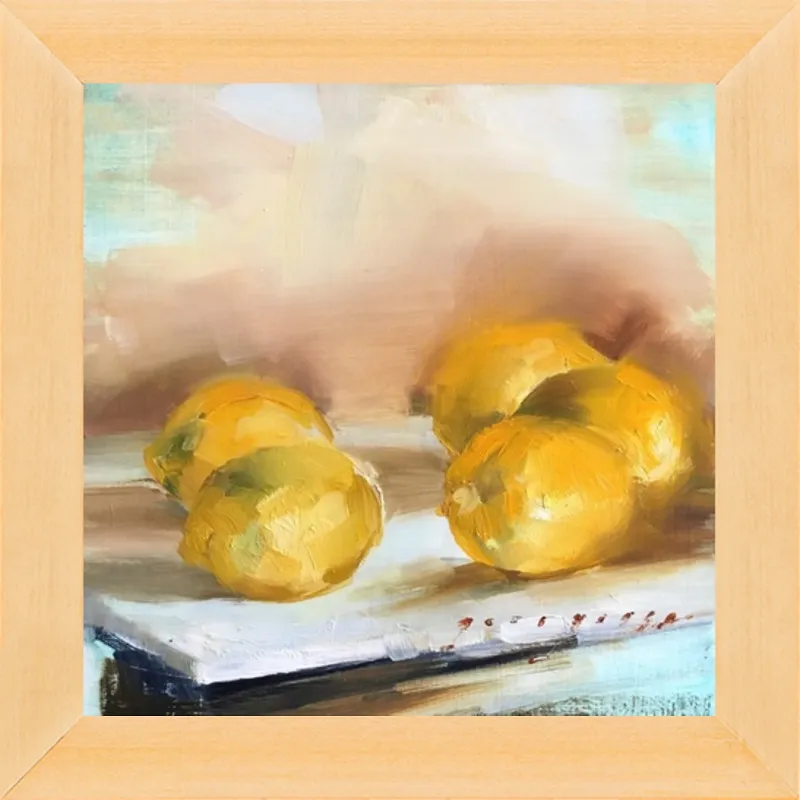 "Lemons" by Georgesse Gomez for Artfully Walls