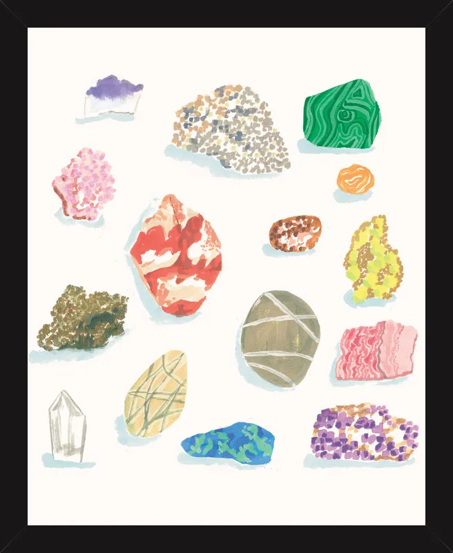 Gems by Danielle Kroll for Artfully Walls