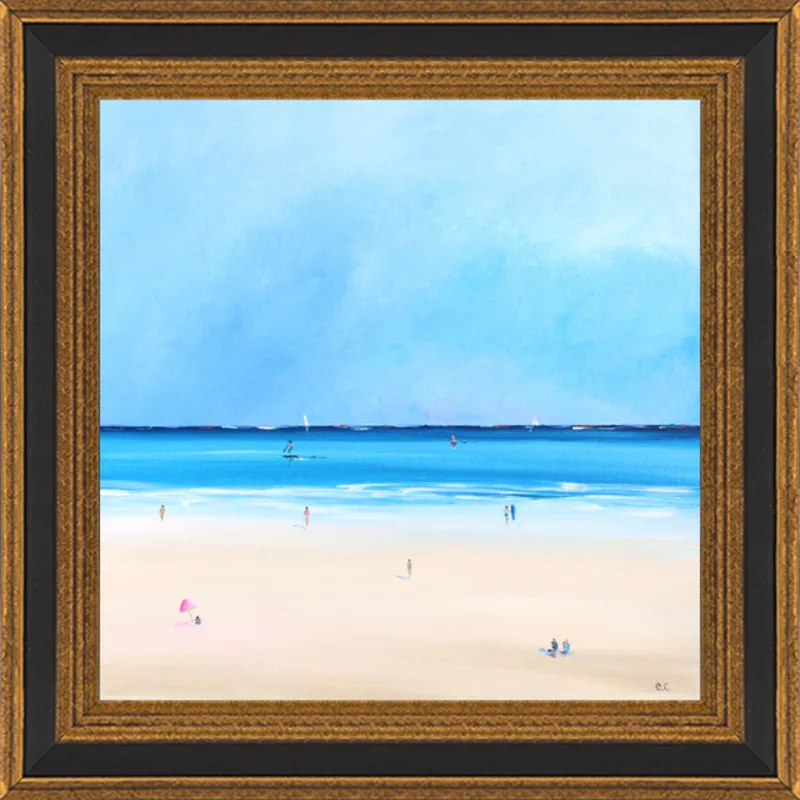 Smooth Ocean Sale by Caroline Chriss  for Artfully Walls