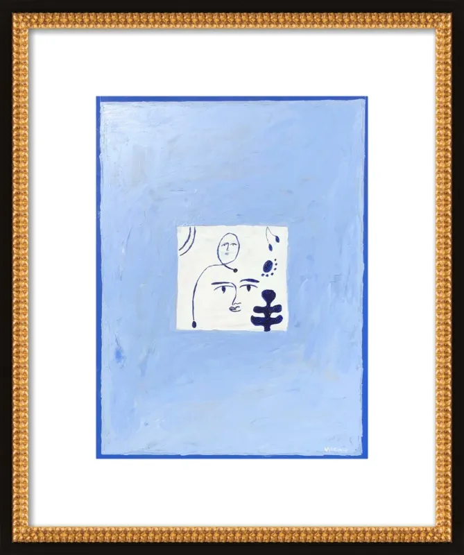 The Blues by Virginia Chamlee for Artfully Walls