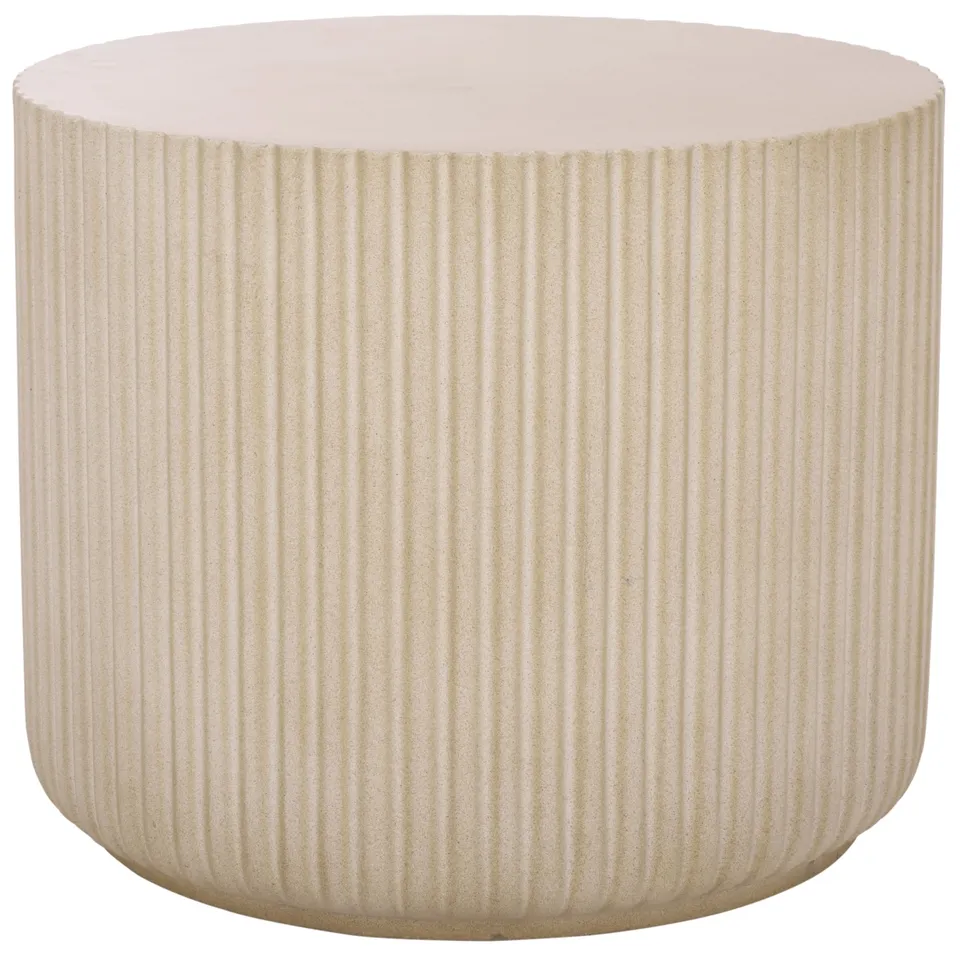 Napa Low Wide Side Table - Beige