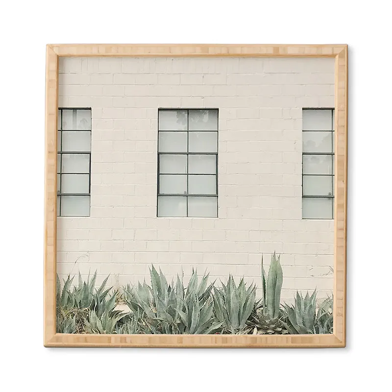 Windows 2 by almostmakesperfect - Framed Wall Art Basic White 30" x 30"