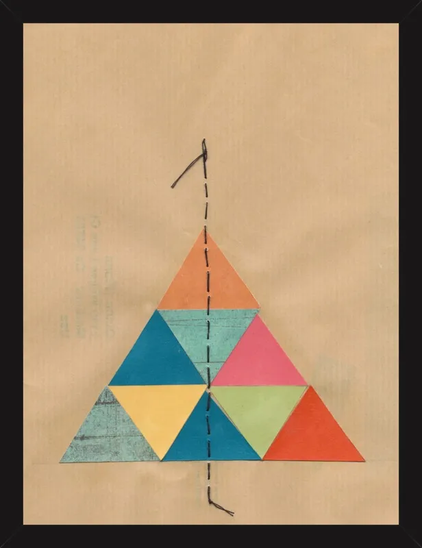 Pyramid Series 1 by Jan Weiss for Artfully Walls