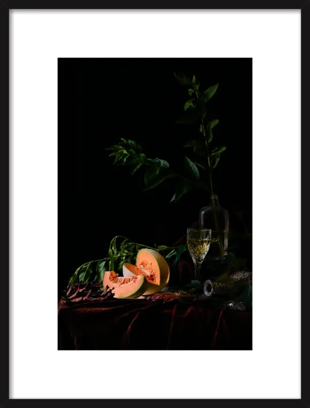 Cantaloupe by Dustin Halleck for Artfully Walls