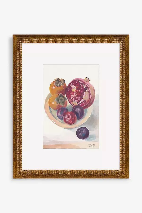Plate with Pomegranate Wall Art