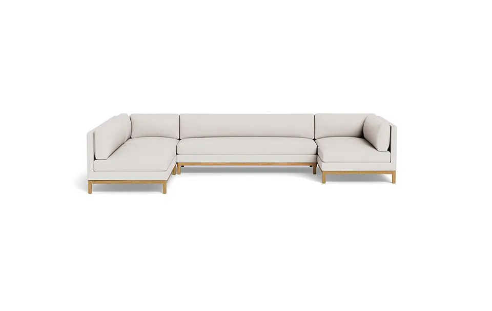 Jasper 4-Piece Corner Sectional Sofa with Right Chaise