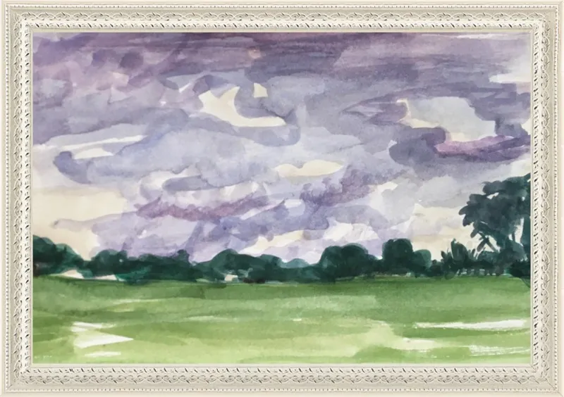 Summer Sky, Late by Megan Williamson for Artfully Walls