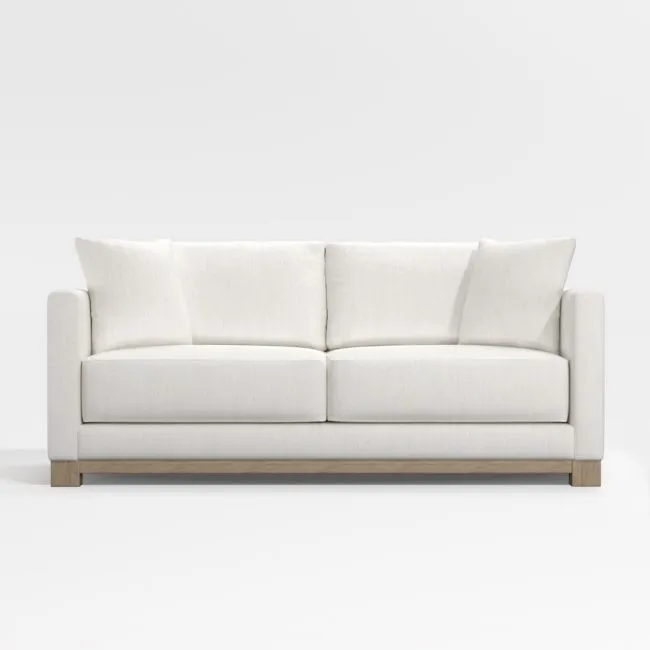 Gather Wood Base 77" Apartment Sofa