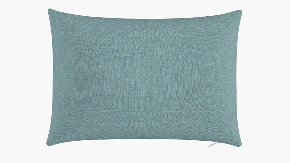 Throw Pillow 14" x 20", Seaglass Everyday Linen, 14" x 20"
