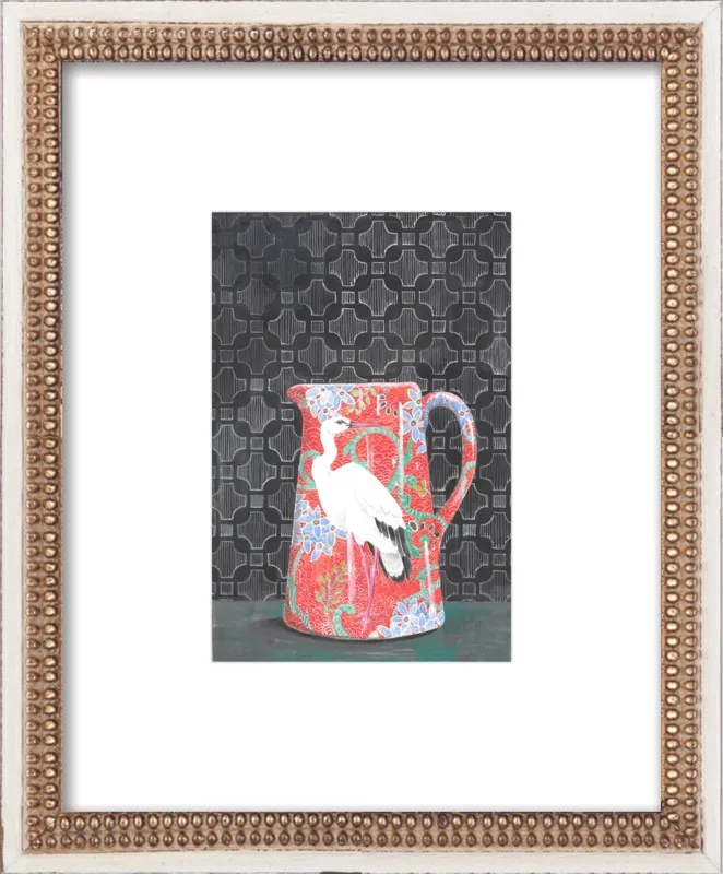Red Vase by Miri Eshet for Artfully Walls